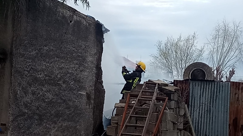 Pérdidas Totales En Un Voraz Incendio De Vivienda :: Canal Verte